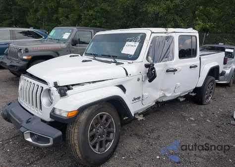 2023 Jeep Gladiator Overland 4X4 z USA, uszkodzony, nr VIN 1C6HJTFG3PL507268